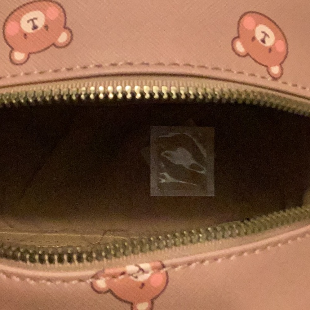 Cute Bear Print Mini Backpack - Picture 7 of 15